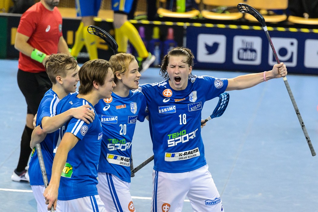 Euro Floorball Tour 2015 -  Sweden U19 vs Finland U19 - 4:5ps