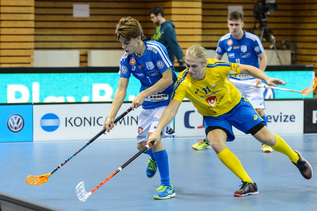 Euro Floorball Tour 2015 -  Sweden U19 vs Finland U19 - 4:5ps