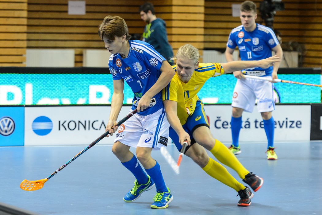 Euro Floorball Tour 2015 -  Sweden U19 vs Finland U19 - 4:5ps