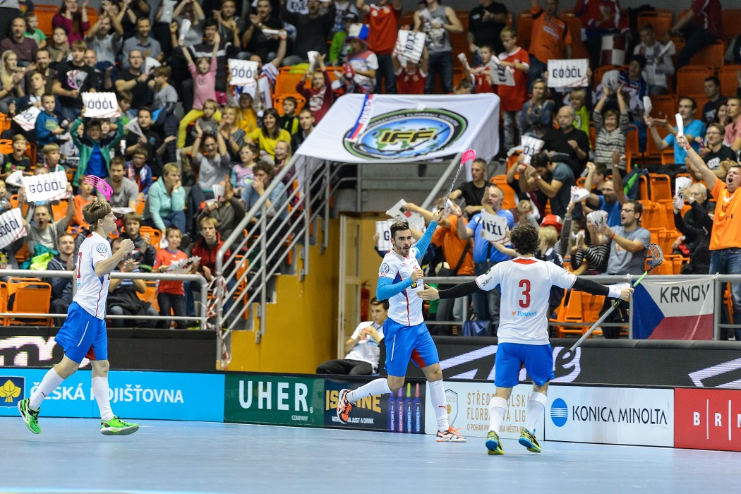 Euro Floorball Tour 2015 - Czech Republic vs Switzerland - 5:6