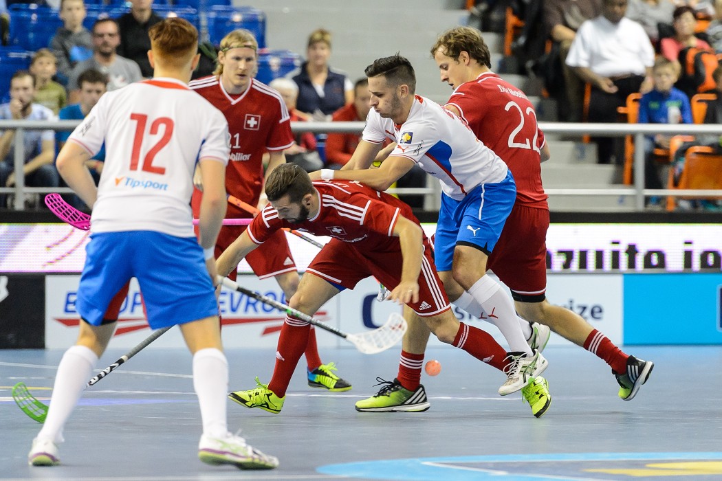 Euro Floorball Tour 2015 - Czech Republic vs Switzerland - 5:6