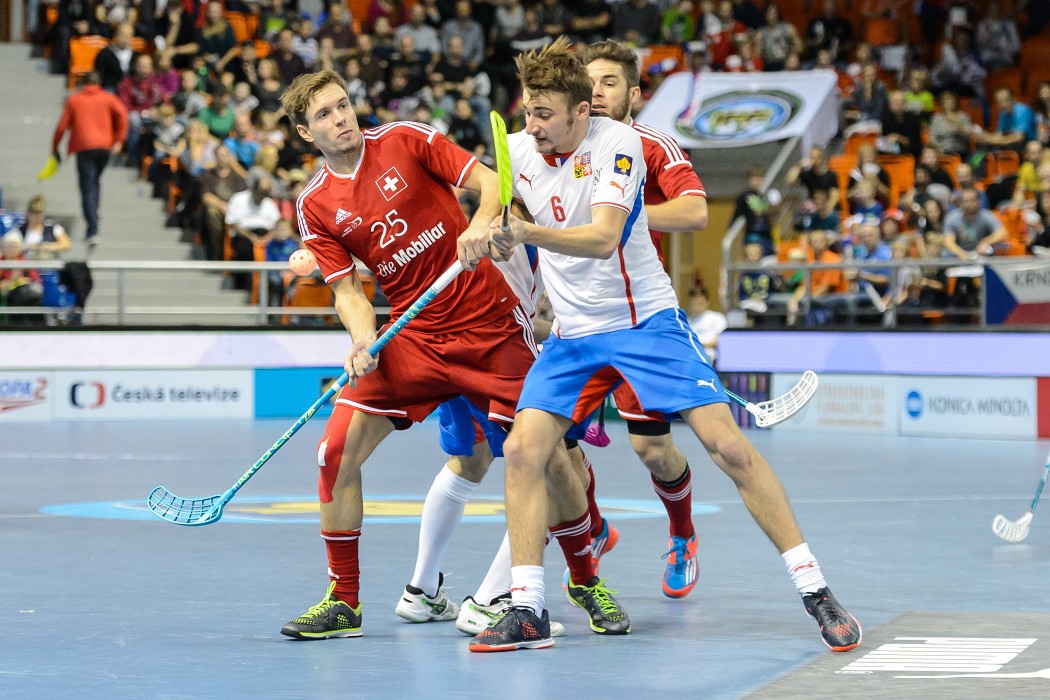 Euro Floorball Tour 2015 - Czech Republic vs Switzerland - 5:6