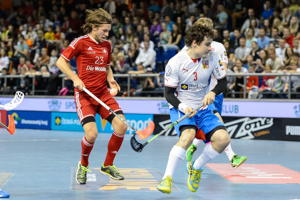 Euro Floorball Tour 2015 - Czech Republic vs Switzerland - 5:6
