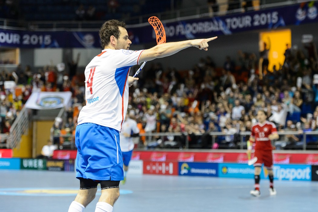 Euro Floorball Tour 2015 - Czech Republic vs Switzerland - 5:6