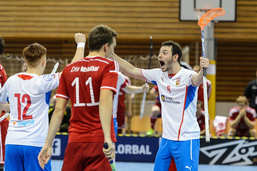 Euro Floorball Tour 2015 - Czech Republic vs Switzerland - 5:6