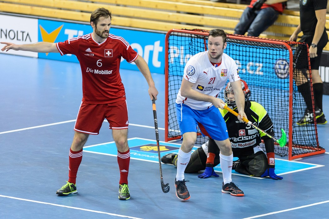 Euro Floorball Tour 2015 - Czech Republic vs Switzerland - 5:6
