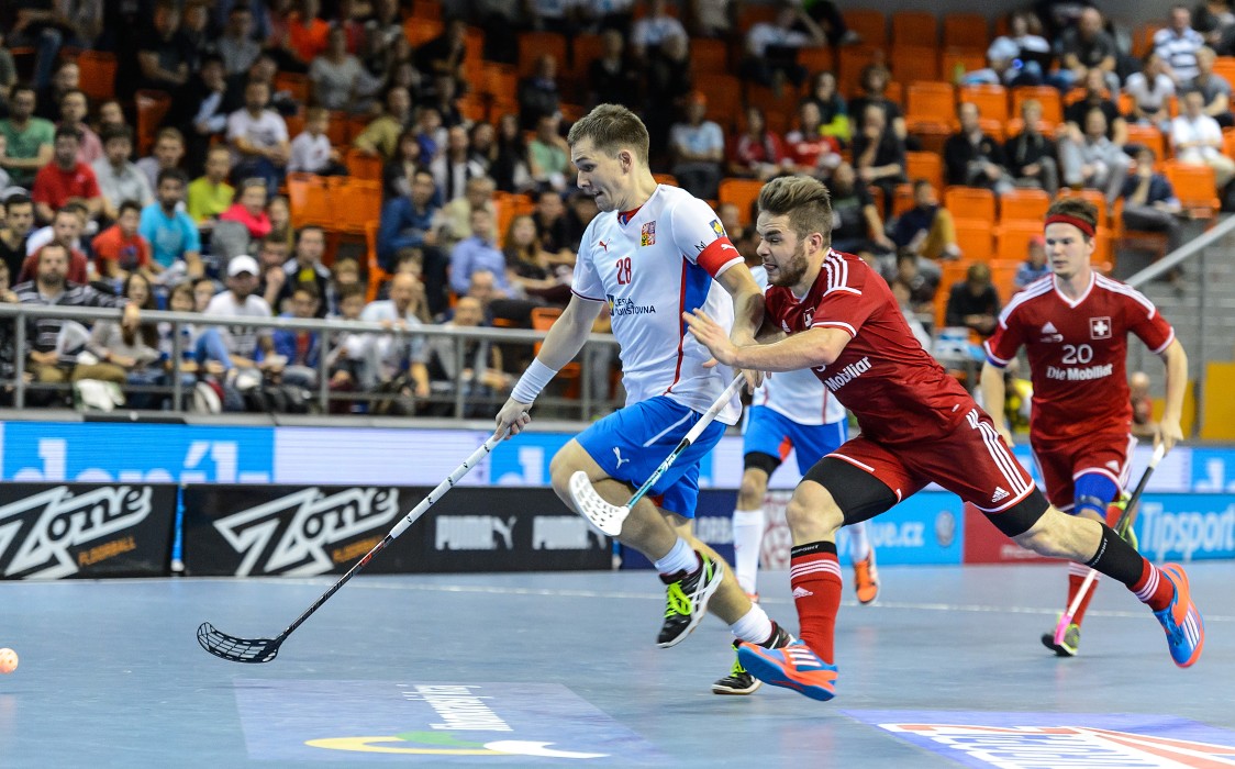 Euro Floorball Tour 2015 - Czech Republic vs Switzerland - 5:6