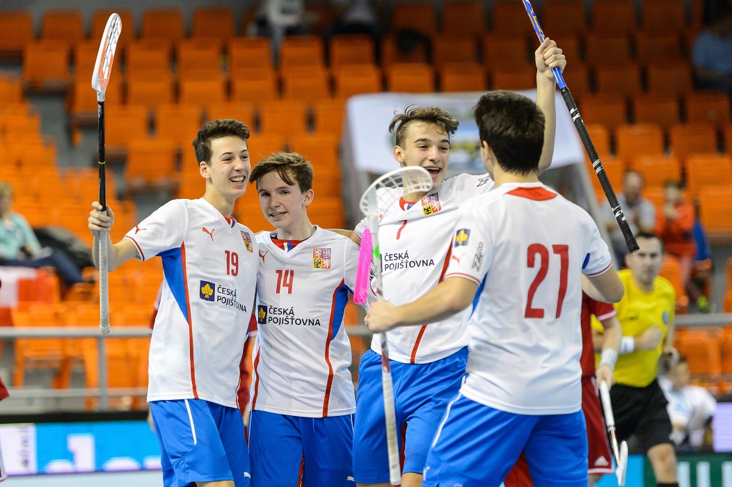 Euro Floorball Tour 2015 - Czech Republic U19 vs Switzerland U19