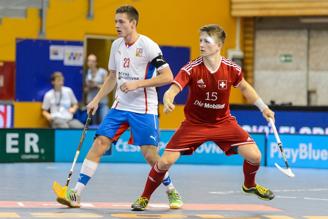 Euro Floorball Tour 2015 - Czech Republic U19 vs Switzerland U19