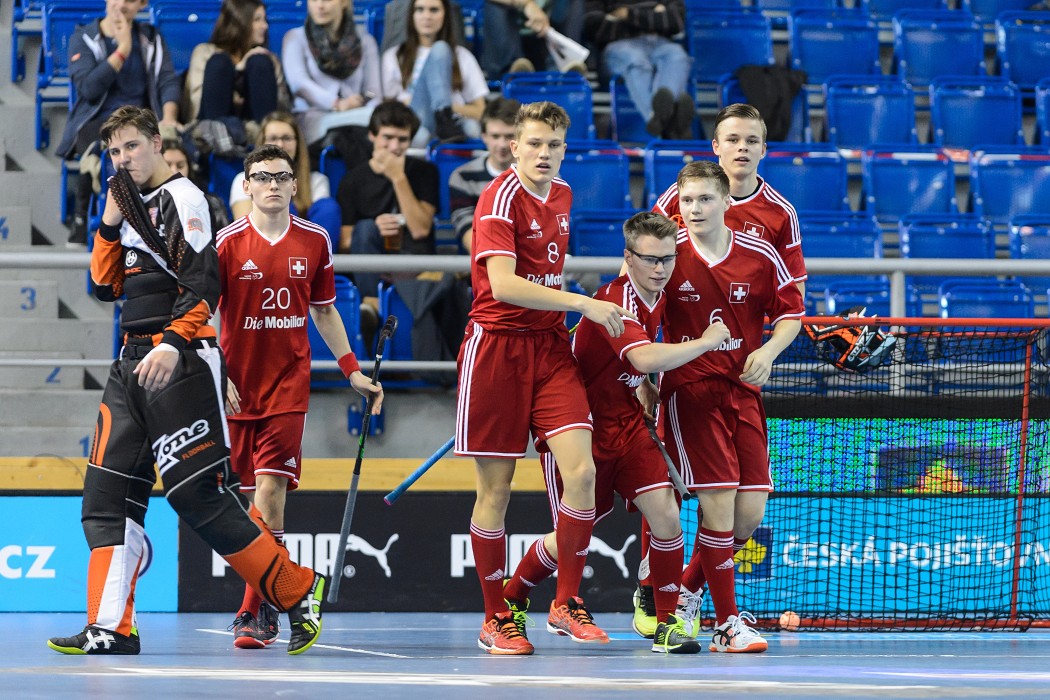 Euro Floorball Tour 2015 - Czech Republic U19 vs Switzerland U19