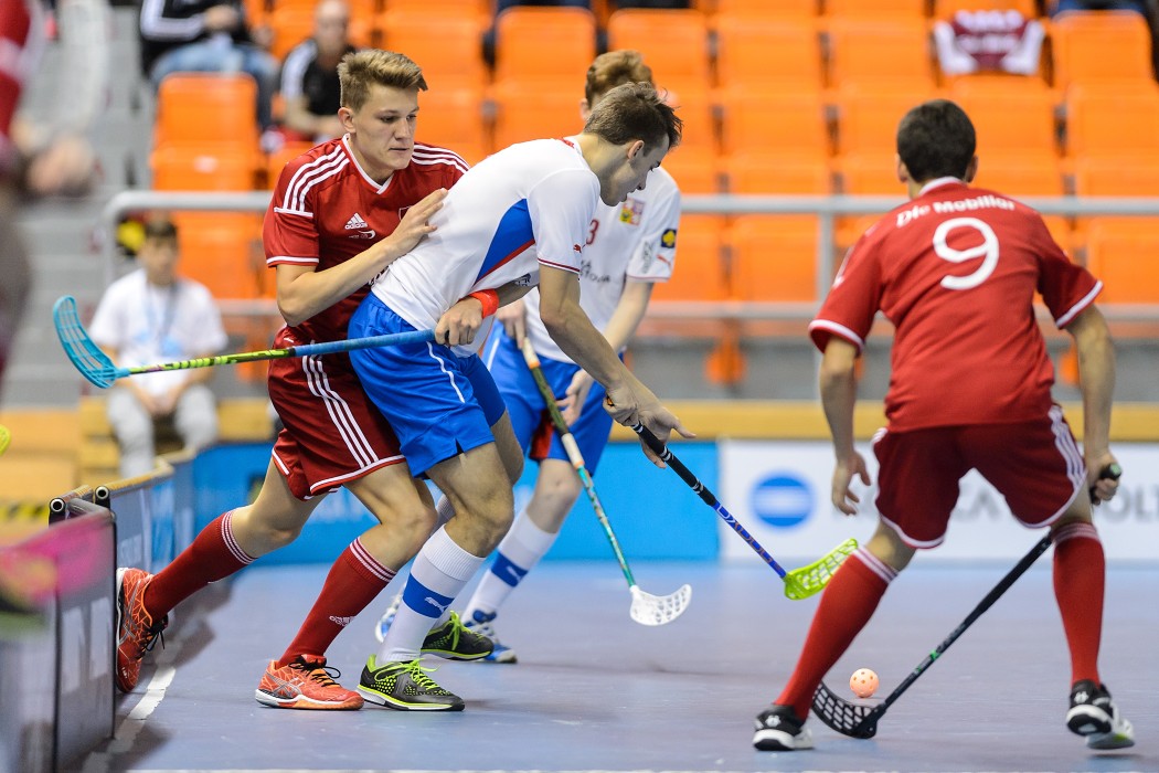 Euro Floorball Tour 2015 - Czech Republic U19 vs Switzerland U19