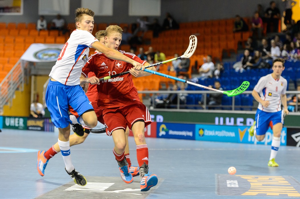 Euro Floorball Tour 2015 - Czech Republic U19 vs Switzerland U19