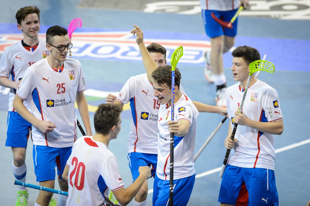 Euro Floorball Tour 2015 - Czech Republic U19 vs Switzerland U19
