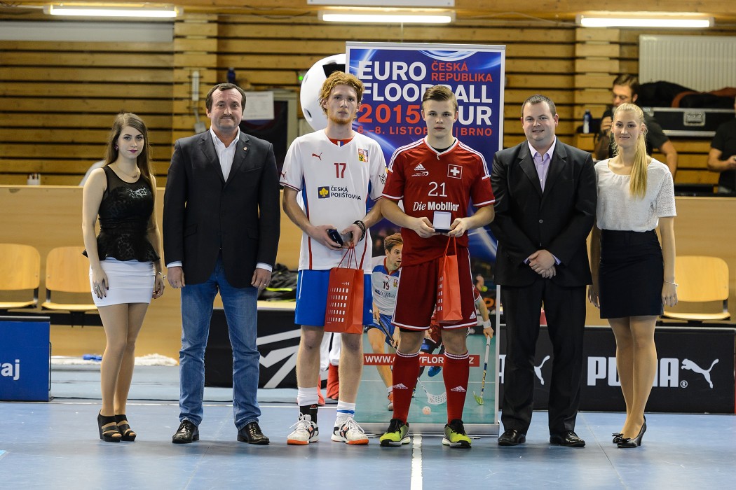 Euro Floorball Tour 2015 - Czech Republic U19 vs Switzerland U19