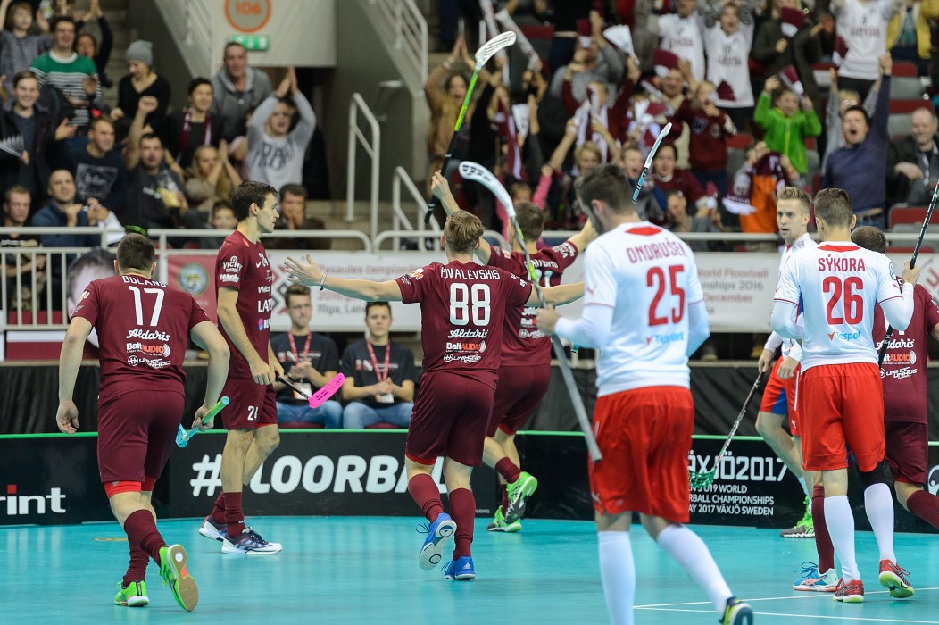 MS 2016 - Lotyšsko x Česko