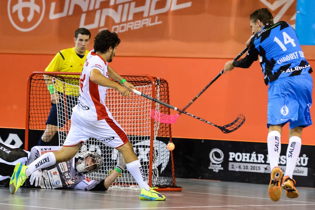 CZECH OPEN 2015 - semifinále - Floorball Köniz x Technology Fl